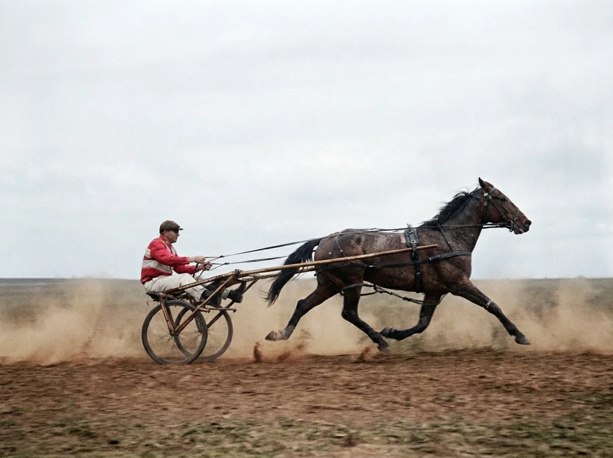 Illustration of a horse pulling a cart behind it — visual metaphor for getting the order right