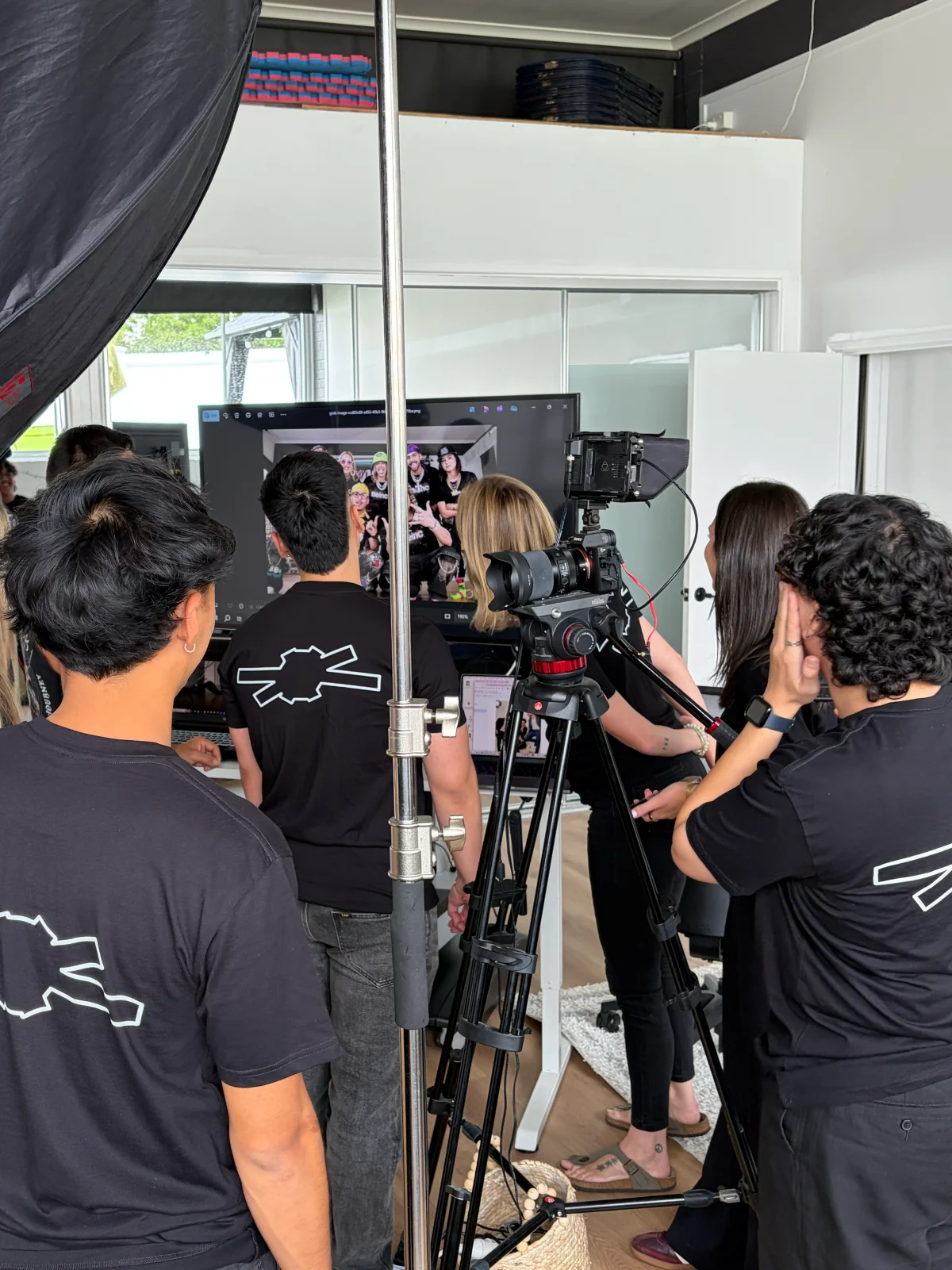 Beinc team directing a creative photoshoot